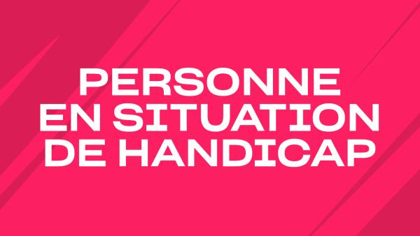 Personne en situation de handicap